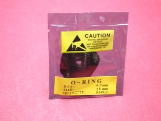 50 Uhren-Dichtungen Ø 18mm x 0,7mm 