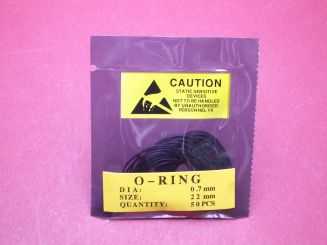 50 Uhren-Dichtungen Ø 22mm x 0,7mm 