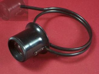 Uhrmacherlupe mit Kopfband Stärke 2