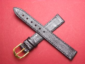 Leder-Armband 16mm Farbe: schwarz 