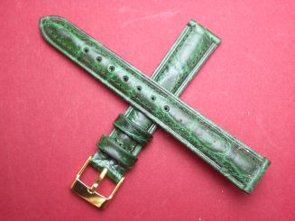 Leder-Armband 16mm Farbe: grün 