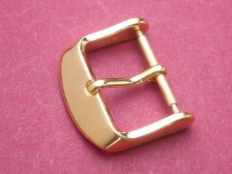 Edelstahl Dornschließe vergoldet 18mm
