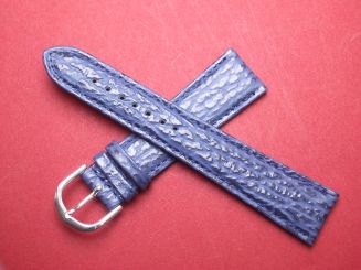 Leder-Armband 20mm Farbe: blau 