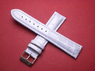 Leder-Armband 20mm Farbe: lila-blau 