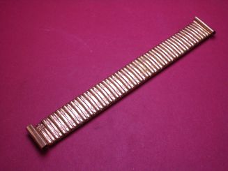 Metall-Flex-Uhrenarmband, 18mm-16,4mm, Länge 14,6cm, leichte Lagerspuren 