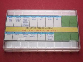 39 Miyota Aufzugswellen im Set  je 3 Stk. In 13 verschiedenenGrössen 