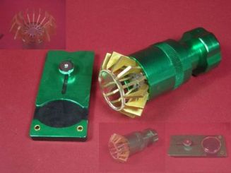 Glasabheber Werkzeug-Set mit Halteplatte 