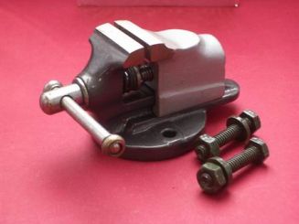 Uhrmacherschraubstock Werkzeug für eine Auftischmontage 