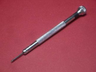 Uhrmacherschraubendreher mit auswechselbarer Klinge 1,0mm 