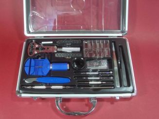 Uhrmacher-Werkzeugkoffer-Set aus Aluminium 