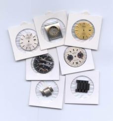 100 Zifferblatträhmchen - Selbstklebend 39,5mm 