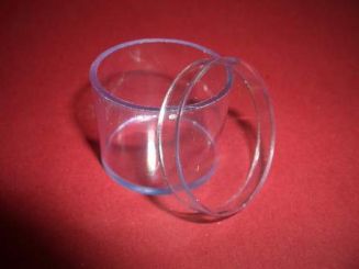 Kunststoffdose Box mit Deckel 25mm x 23mm 