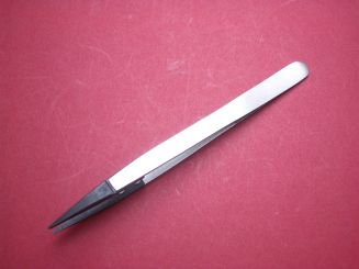 Pinzette (Kornzange) Werkzeug Werkzeug mit Kunststoffspitze fein, 130mm 