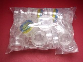 Uhrwerkschutzhüllen 50 Stk. Aussen-Ø ca.34mm Box 