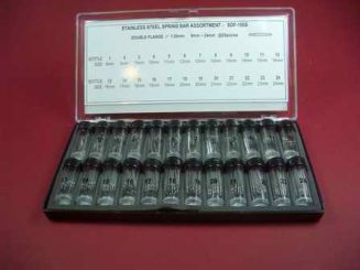 480 Edelstahl Federstege im Sortiment 