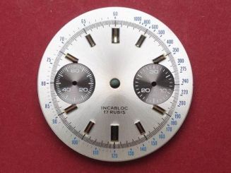 Chronographen-Zifferblatt Valjoux Kaliber: 7733 Durchmesser: 31,50mm 