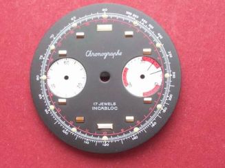 Chronographen-Zifferblatt Valjoux Kaliber: 7733 Durchmesser: 31,50mm 