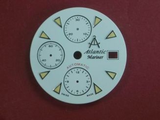 Chronographen-Zifferblatt Valjoux Kaliber: 7750 Durchmesser: 29,00mm 