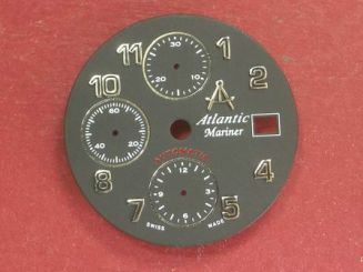 Chronographen-Zifferblatt Valjoux Kaliber: 7750 Durchmesser: 29,60mm 