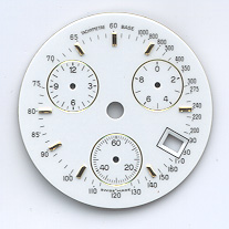 Chronographen-Zifferblatt ETA Quartz Kaliber: 251.251, 251.262, 251.272 