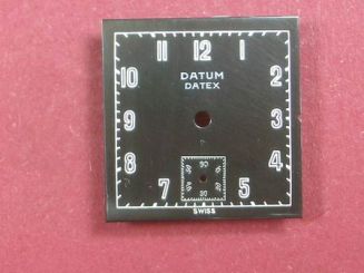 Herrenarmbanduhr-Zifferblatt passend für nachstehende Kaliber: 