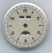 Herrenarmbanduhr-Zifferblatt ETA Kaliber: 1100 