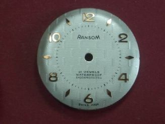 Herrenarmbanduhr-Zifferblatt ETA Kaliber: 1181 