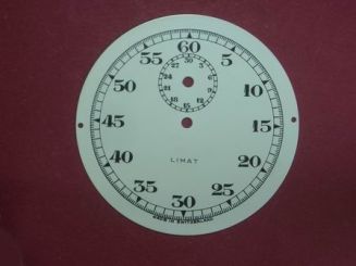 Stoppuhr-Zifferblatt Kurzzeitmesser, Kaliber: ?? 