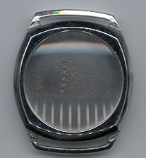 Herrenarmbanduhr-Gehäuse Chrom 