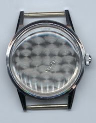 Herrenarmbanduhr-Gehäuse Chrom 