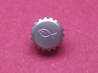 IWC Krone, Titan, Ø 6,53mm, Höhe der Krone ohne Kronenhals: 4,10mm 