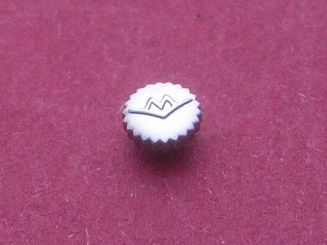 Movado Krone chrome nicht wasserdicht staubgeschützt 