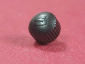 Sinn Krone Stahl schwarz, wasserdicht, Ø 6,10mm Höhe 4,50mm Gewinde 1,2mm 