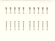 Herrenarmbanduhr-Zeiger gelb Blockform 