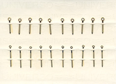 Herrenarmbanduhr-Zeiger gelb 