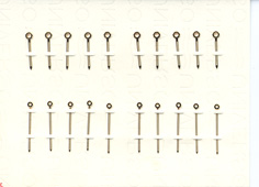 Herrenarmbanduhr-Zeiger gelb  (Maße auf Anfrage..) 