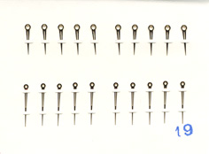 Herrenarmbanduhr-Zeiger gelb  (Maße auf Anfrage..) 