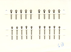 Herrenarmbanduhr-Zeiger gelb  (Maße auf Anfrage..) 