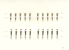 Herrenarmbanduhr-Zeiger gelb  (Maße auf Anfrage..) 