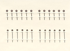 Herrenarmbanduhr-Zeiger gelb  (Maße auf Anfrage..) 