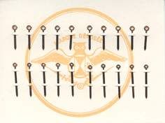 Herrenarmbanduhr-Zeiger rose Blockform 