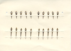 Herrenarmbanduhr-Zeiger rose Dauphine 