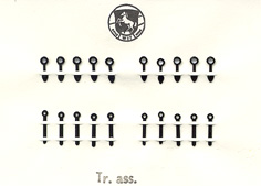 Herrenarmbanduhr-Zeiger schwarz Blockform 