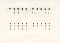 Damenarmbanduhr-Zeiger gelb Blockform 