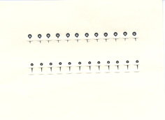 Damenarmbanduhr-Zeiger blau (Maße auf Anfrage..) 