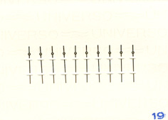 Zentralsekundenzeiger gelb 
