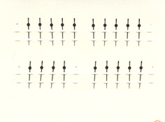 Zentralsekundenzeiger schwarz 