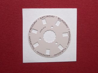 Rolex 3155-17501 Tagesscheibe Englisch pink 