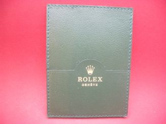 Rolex Lederetui NOS neuwertig in grün als Zubehör 