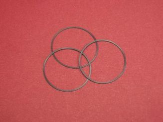 3 Boden-Dichtungen 29-243-86 passend auch für Uhren der Marke Rolex Ref. Nr: 6824, 6825, 6827 ... 